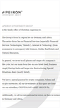 Mobile Screenshot of apeiron-investments.com